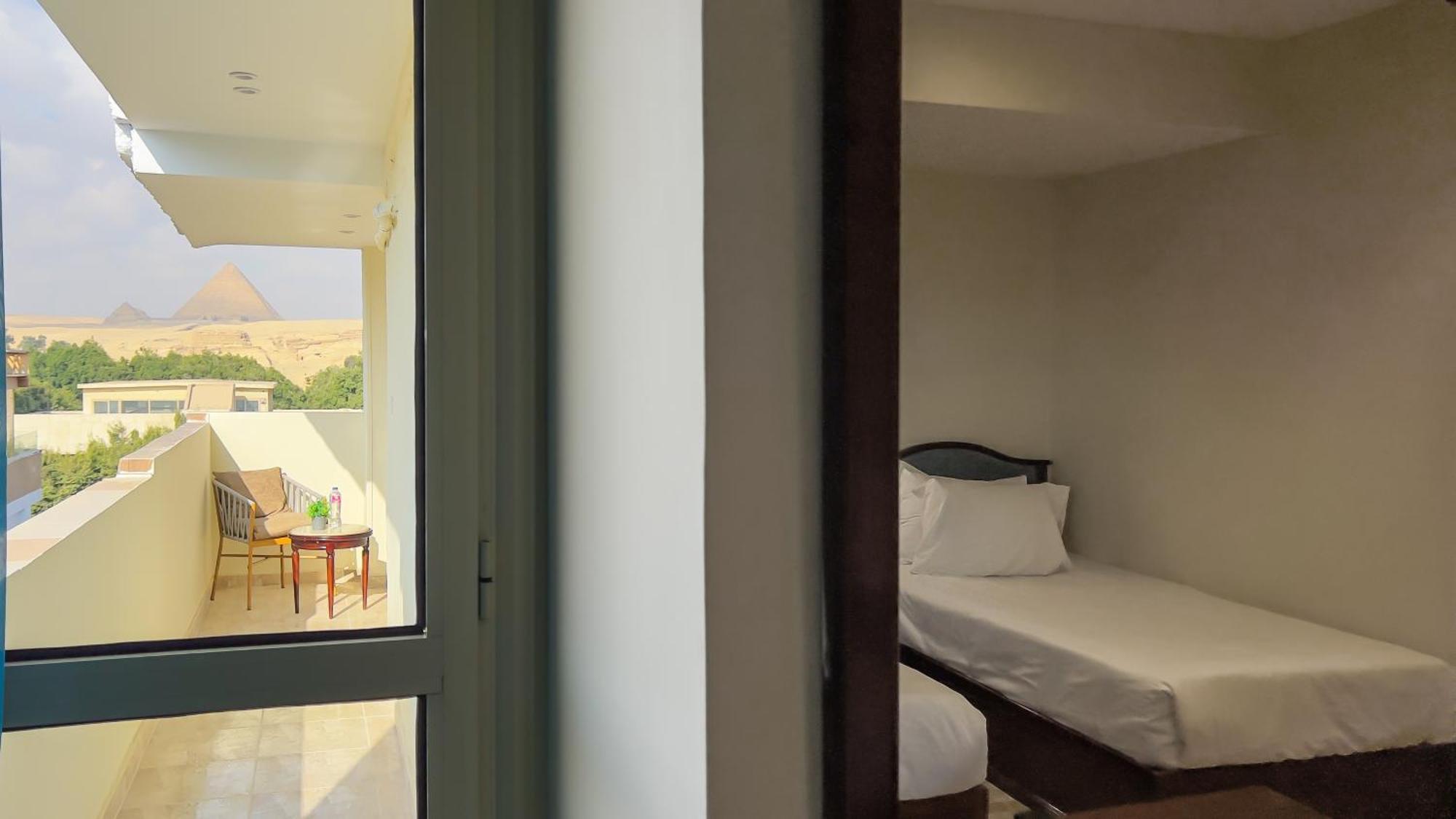 Giza Pyramids Inn Kafret el-Gabal Exterior foto