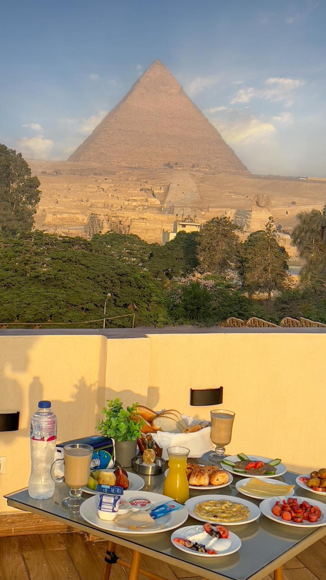 Giza Pyramids Inn Kafret el-Gabal Exterior foto