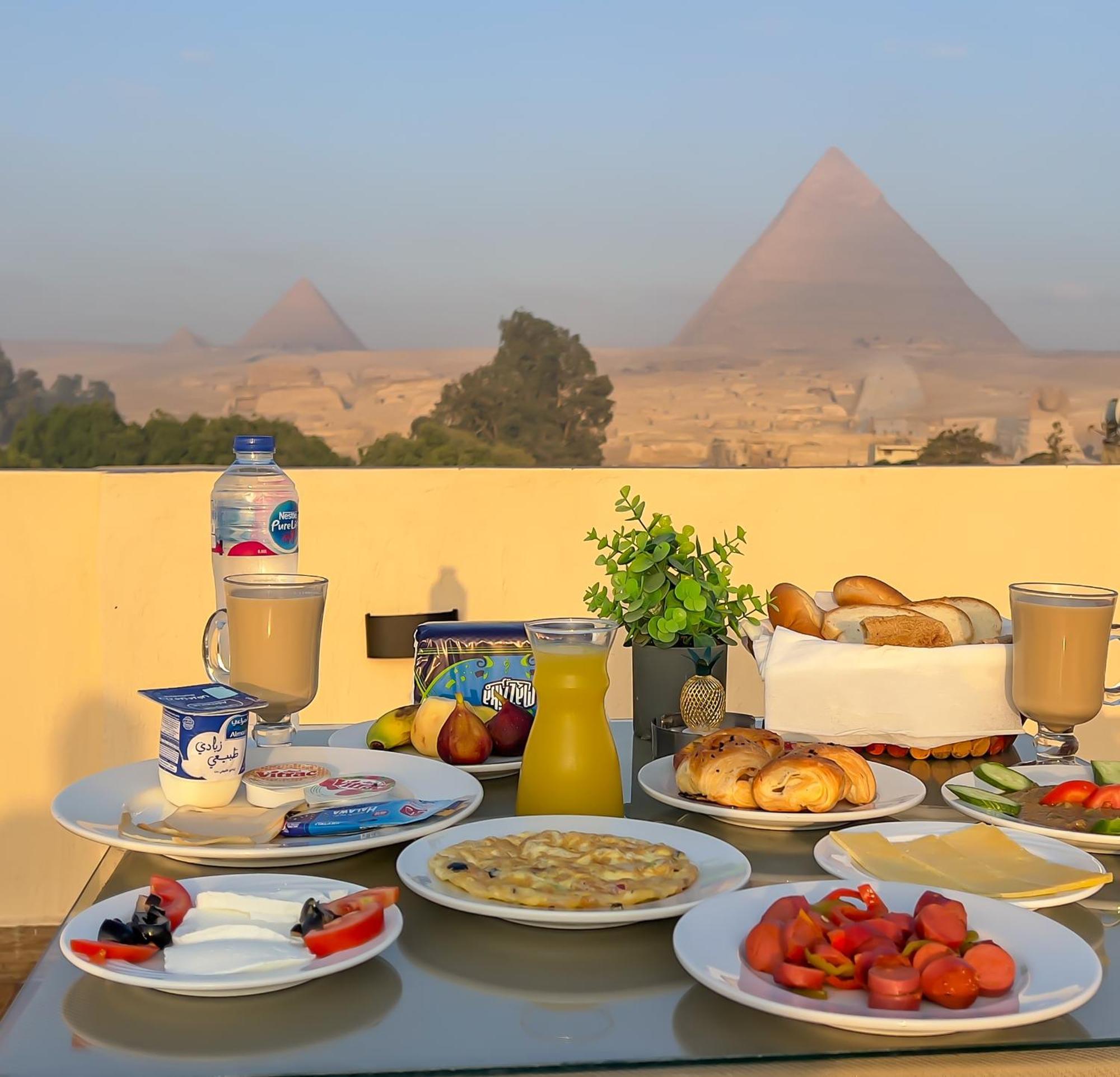 Giza Pyramids Inn Kafret el-Gabal Exterior foto